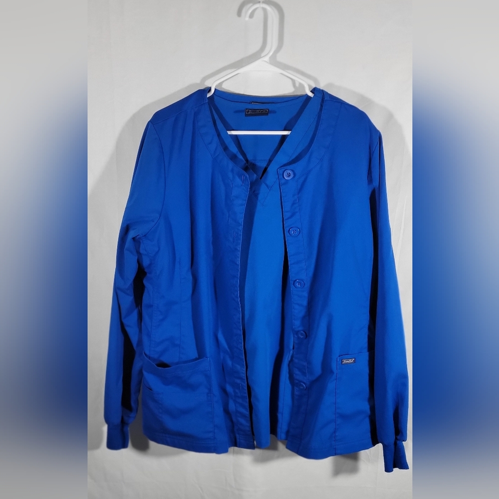 Sanibel Scrub Top with Jacket size large